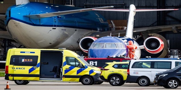 KLM Kabin Memuru Hantavirüs Şüphesiyle Hastaneye Kaldırıldı